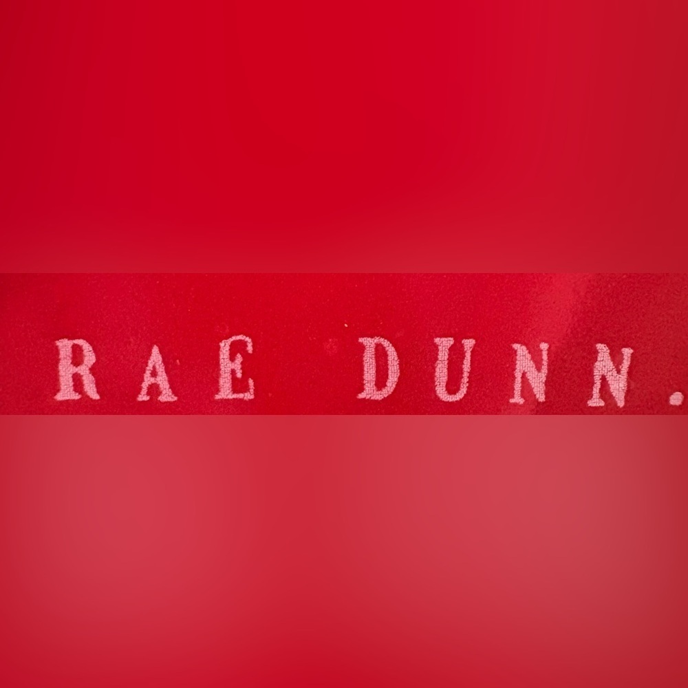 Red Rae Dunn Santa's Cookies Bowl - Picture 2 of 4